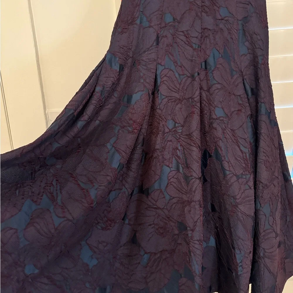 ML jacquard Elegant midi Evening Dress - Picture 11 of 13